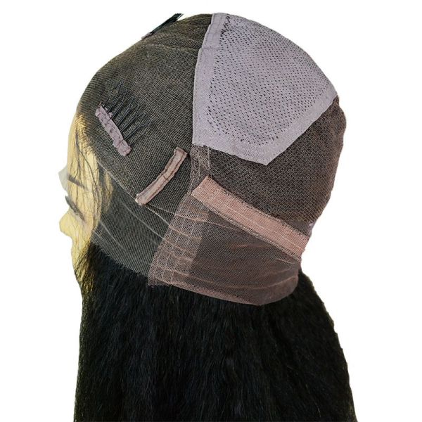 100% Unprocessed Human Virgin Remy Hair High Density Full Hand Tied Wig for White Women