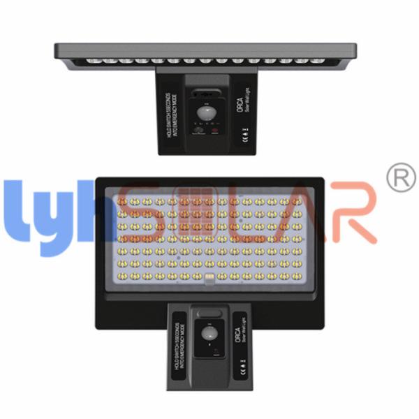 Ik10 Led Solar Motion Security Light Outdoor With IP65 Waterproof CE RoHS Approval