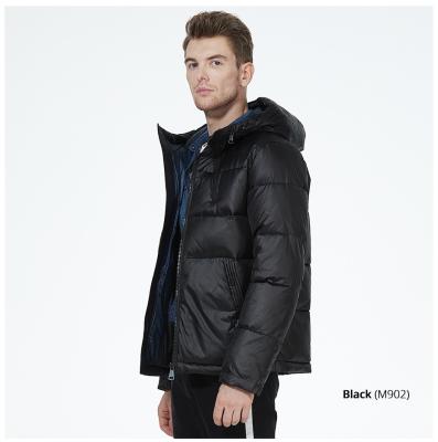 Eco Feather Mens Down Coat Oilproof Casual Winter Mens Jackets