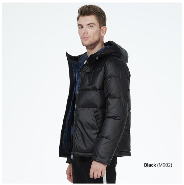 Eco Feather Mens Down Coat Oilproof Casual Winter Mens Jackets