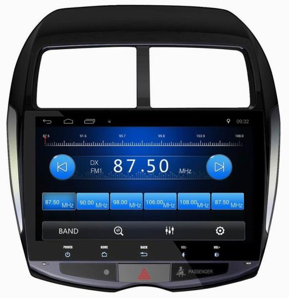Ouchuangbo car audio multimedia android 8.1 fir Mitsubishi ASX 2013-2015 with MP3 mirror link USB 4*45 Watts