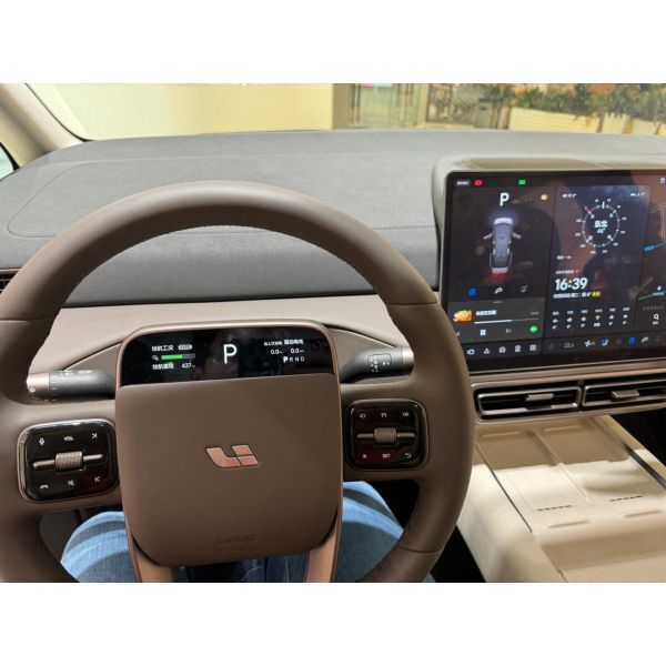 MEGA MPV Electric Car 2024 with Li Xiang Energy Vehicle and Silver Metallic Paint