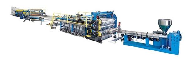 Thick PP PE PVC ABS Sheet Extrusion Lines