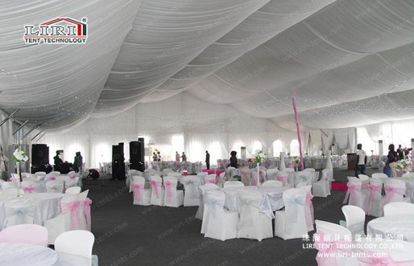 20x30m Waterproof PVC Big Luxury Tents For Outdoor Wedding 20 Years Life Span