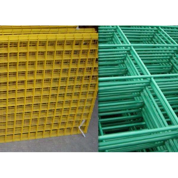 Electro Galvanized Steel Wire Fencing / Welded Wire Mesh Panels Corrosion Resistance