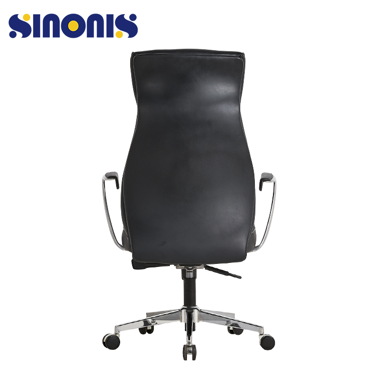 Роскошный PU кожаного стула офиса поворачивает на шарнирах эргономический исполнительный OEM изготовителя стула