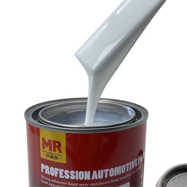 M101 Longue durée 1K Peinture automobile blanche diamantée en acrylique