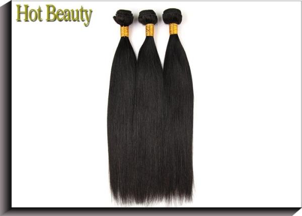 Black Silky Straight 5A Virgin Brazilian Hair 12-32 , Not Frizzy