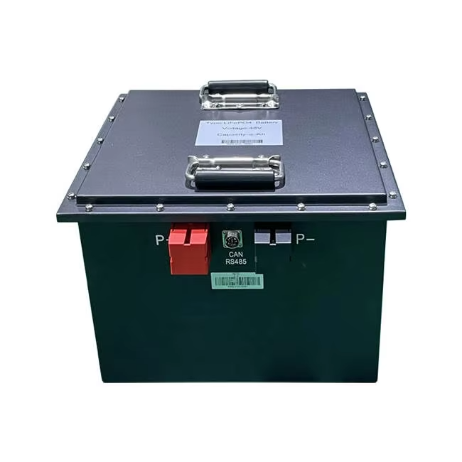 Автономный мобильный робот Lifepo AGV Батарейные комплектующие системы 48V 105AH