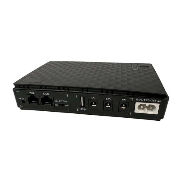 110v 220v 入力電圧 POEと10400mahの電池容量を持つDCミニUPS
