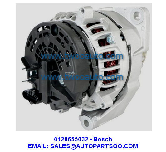 0120655032 - Alternador 24V 80A (polea 8S) de Bosch 0 120 655 032
