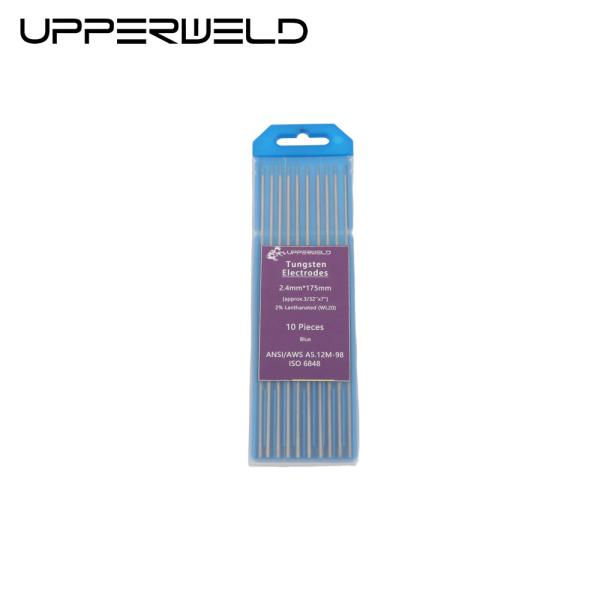 Blue Upper WL20 Tungsten Electrode for Carbon Steel Stainless and Nickel Tig Welding