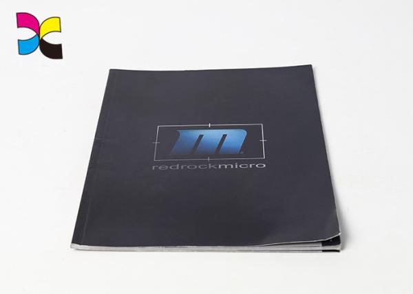 Paperback Business Brochure Printing , Glossy Lamination Cover Digital Printing Brochure