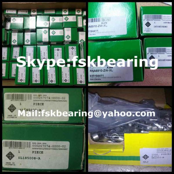 Long Life INA Brand AXK2035 / AXK1104 Thrust Plane Needle Roller Bearing Chrome Steel