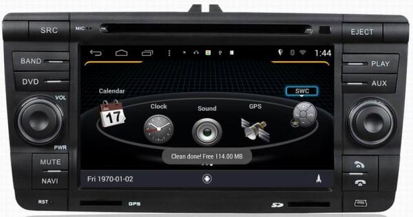 ouchuangbo car radio stereo multimedia s160 for Skoda Octavia 2007-2009 with gps navi 3g wifi ndroid 4.4 system