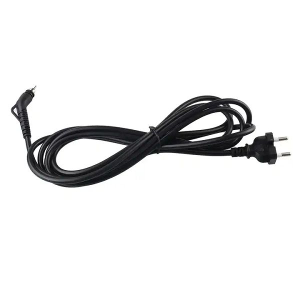 2 pin Korea KC plug swivel cord for hair straightener 360 degree swivel ac extension power cord leads  hair straightener