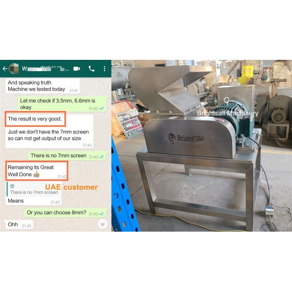 Crystal Sugar Crusher Machine , Granules Mill Pulverizer Salt Rock Candy