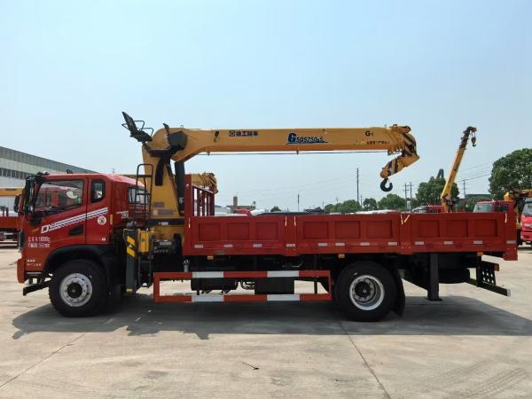Steering Arm Crane With 15 Ton Small Pickup Truck Mounted Crane