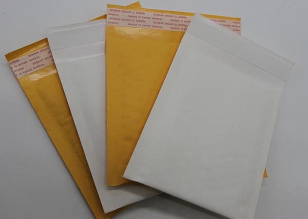 Padded Courier Kraft Paper Bubble Mailers Self Adhesive Seal Logo Printing Available