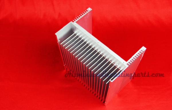 Silver Anodize Extruded Aluminum Heat Sink For Automobile UPS