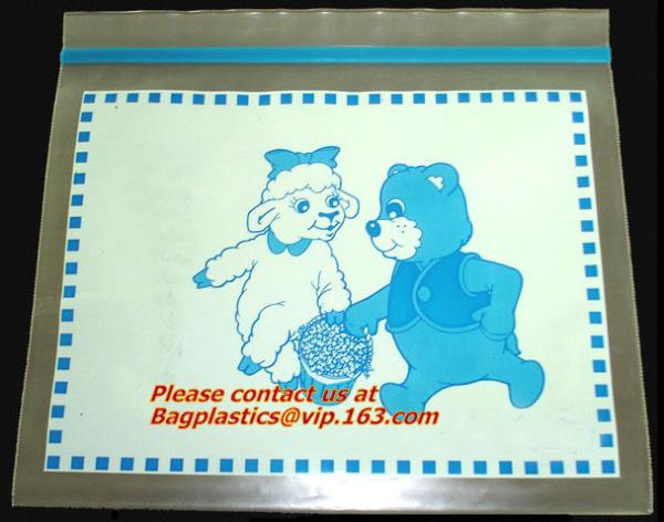custom food packaging plastic k bag, zipper bag, clear zip lock bag sealed plastic