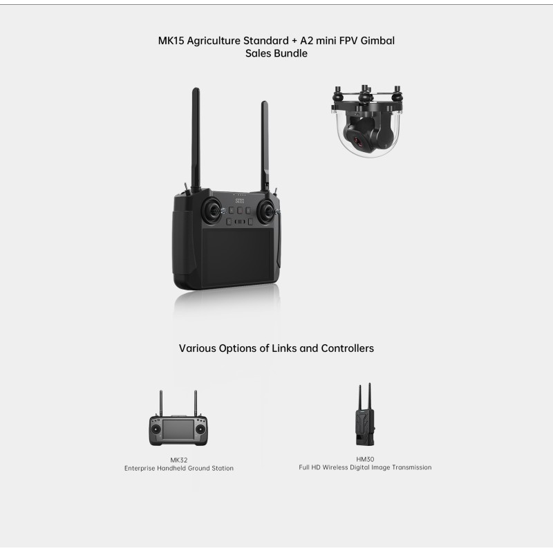 SIYI A2 Mini Ultra Wide Angle FPV Gimbal Single Axis With160 Degree FOV 1080p Starlight Drone Stabilizer for FPV Camera Parts