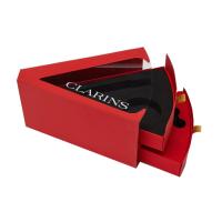 Bloco criativo bonito do cartão da caixa de presente do triângulo para a joia Ring Storage