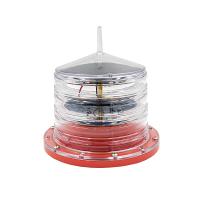 1-4NM 2W Marine Navigation Lamps solaire rouge