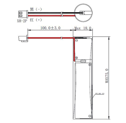 Новый гибридный бэттер батареи 3.6V Lisocl2 блока батарей ER14505+1520 Li-socl2 Supercapacitor лития батареи конденсатора ИМПа ульс