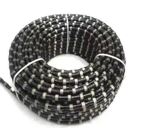 10.5mm 11.5mm Diamond Wire Saw Cutting For Cut Marble