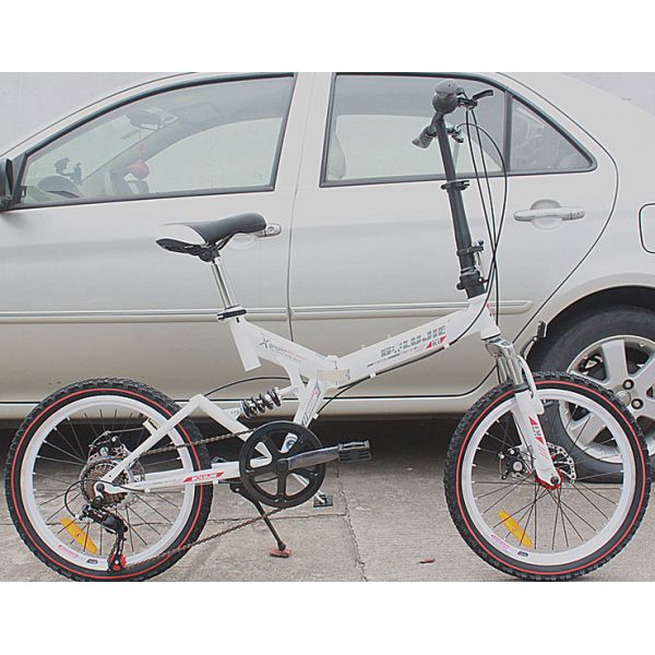7 Speed Gear Steel Disc Brake 20 Inch Foldable Bike