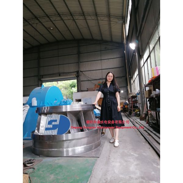 Automatic Control Mode Francis Turbine Generator with Speed Range 150RPM to 1000RPM and Carbon Steel Volute for Hydroelectric Power