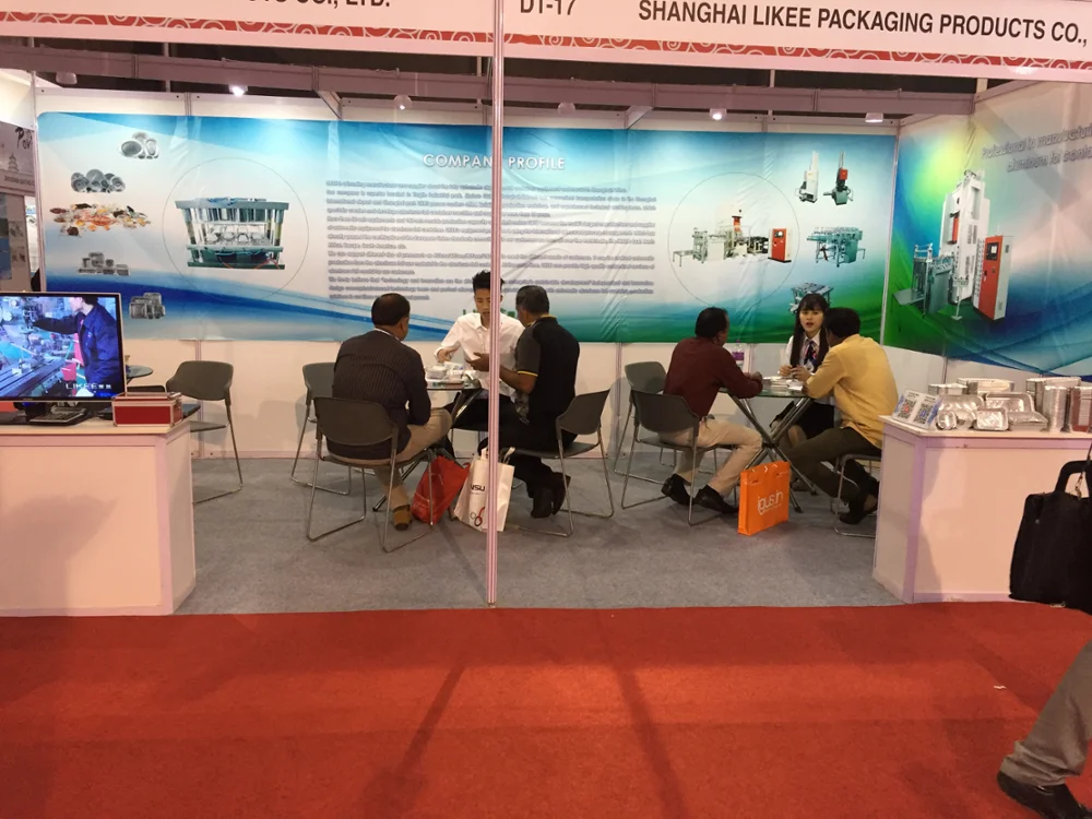LK-T80 Aluminum Foil Making Machine with Mitsubishi PLC Control System Multi-Language Interface and 80ton Press Capacity