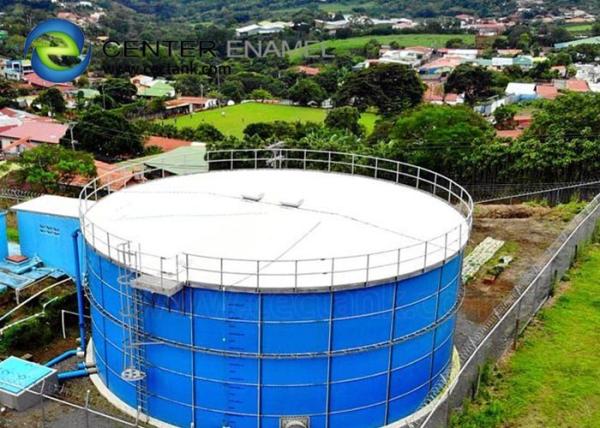 Silos de armazenamento de grãos horizontais de 3 mm de aço revestido de vidro