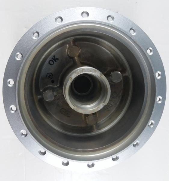 Aluminum Alloy Motorcycle Wheel Front / Rear Hub Assy Sliver White Color