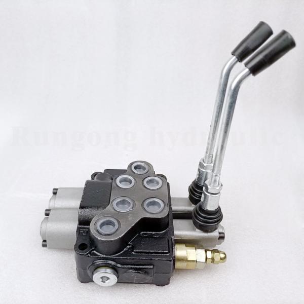 High Pressure Multi Way Valve  Manual Hydraulic Control Valve Threaded