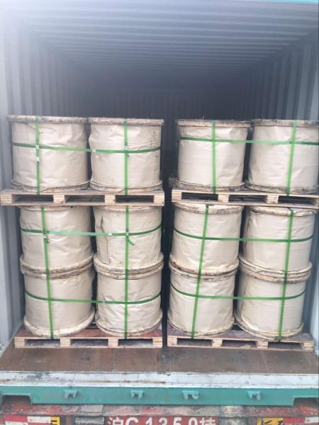1/2 12.7mm 7x4.19mm Galvanized Guy Wire As Per ASTM A 475 Class A EHS