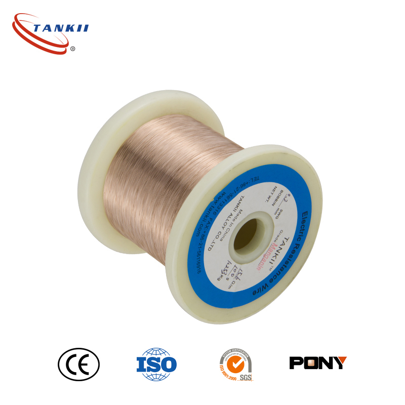 6J12 Manganin Alloy Wire for Smart Energy Meter Shunt Resistors for High Accuracy Current Measurement