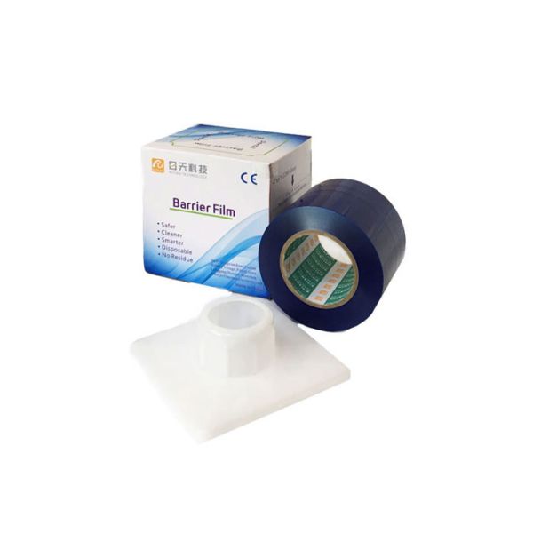 Disposable Dental Barrier Film Roll 4x6 Inch Acrylic Adhesion Customized Logo