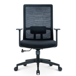 Manufactures Luxury Lumbar Support Adjustable Ergonomic Executive Swivel Computer Mid-back Office Chairs Furniture Free Sample