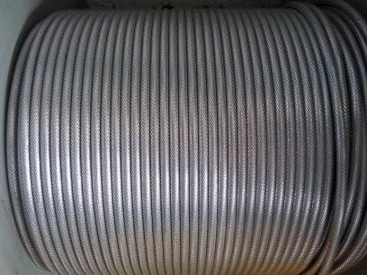 75 ohm RG500 Coaxial Cable  Tinned Copper Wire Braid Trunk Cable with IEC61196-1 Standard