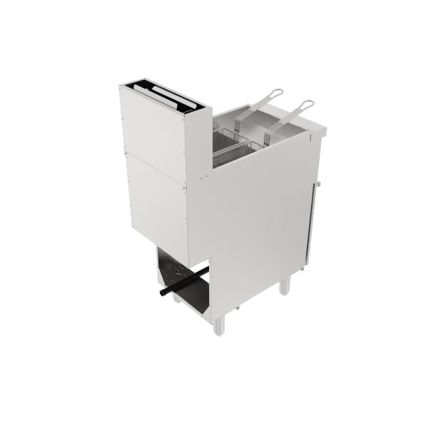 Durable Stainless Steel Commercial Fryer Gas For Restaurant
