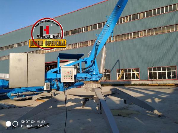 JIUHE HGY15 HGY17 Concrete Pump Hydraulic Mobile Placing Boom 18M