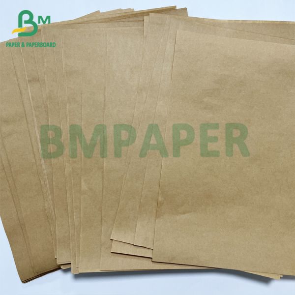 Recyclable 150grs Brown Semi Estensible Packing Bag Kraft Paper