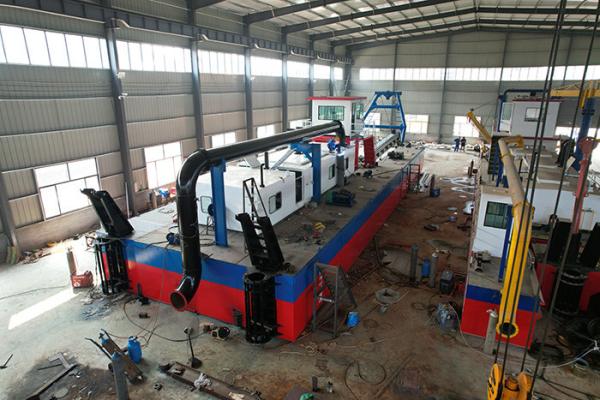 100 Cubic Meter Capacity Jet Suction Dredger Non Self Propelled