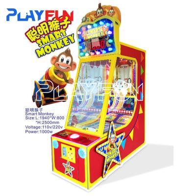 Playfun customizado Smart macaco máquina de loteria jogos de carnaval ao ar livre empunhador de moedas jogos de arcade