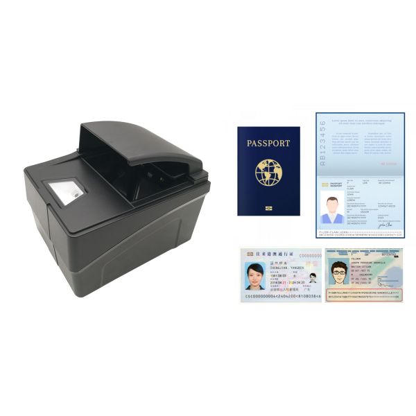 MEPR300+ Full Page Passport Reader Document Reader by OCR MRZ & RFID & QR Code Customized Service OEM