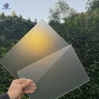 Resistencia a los rayos UV Hoja de acrílico congelada cortada a tamaño 50% Transmisión de luz 4ft x 8ft