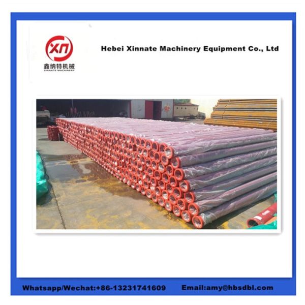 Putzmeister St52 Seamless Concrete Pump Pipe Heat Treatment Single Wall 3m