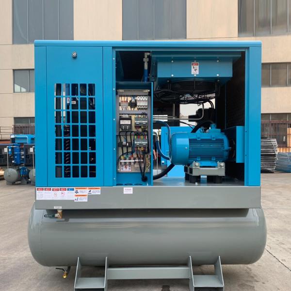 16 Bar 20 Hp Electric Screw Air Compressor De Aire With Rotorcomp Air End